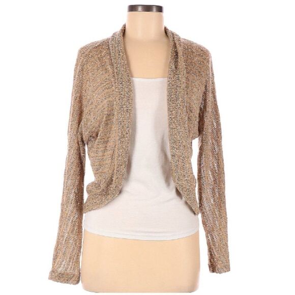 Forever 21, Gold and Silver Sparkly Cardigan - Picture 1 of 3